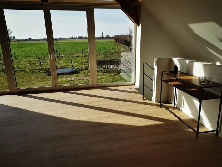 Location de vacances pour 5 personnes, avec jardin et vue, adapté aux familles à Furnes