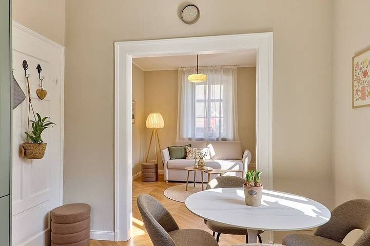 Ferienwohnung für 3 Personen, mit Terrasse und Garten, mit Haustier