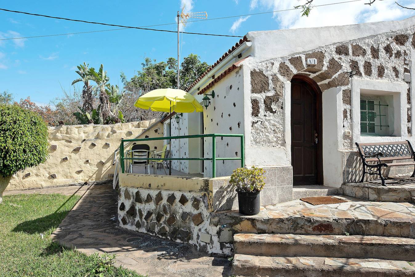 Ferienhaus 'El Cardon A1' mit Meerblick, privater Terrasse und Wlan in Buenavista del Norte, Teneriffa Nord