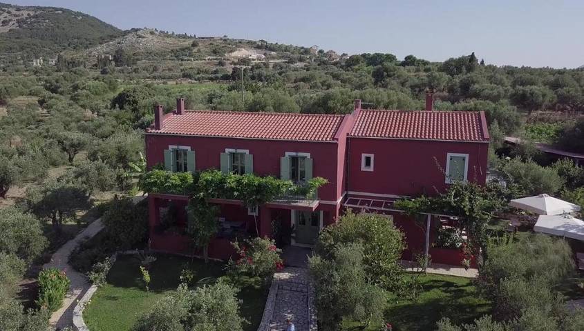 Maison d’hôte pour 2 personnes, avec vue ainsi que jardin et piscine à Céphalonie