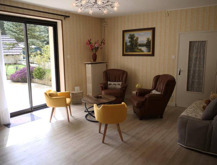 Les Iris in Monnet-la-Ville, Französischer Jura