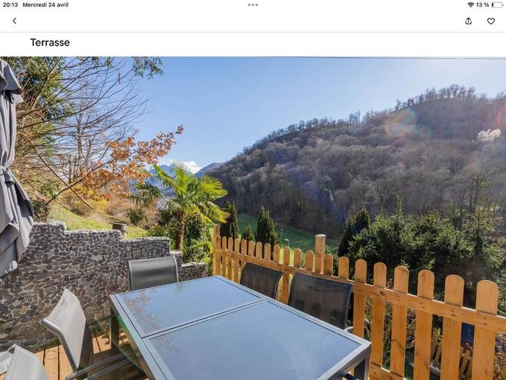Gîte pour 6 personnes, avec vue et terrasse à Lau-Balagnas - 2