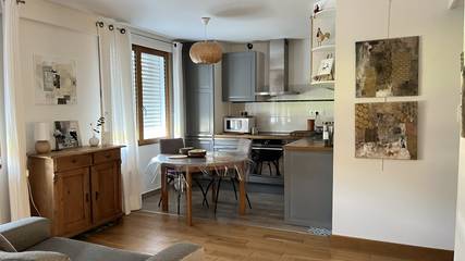 Gîte pour 4 personnes, avec jardin à Fouesnant