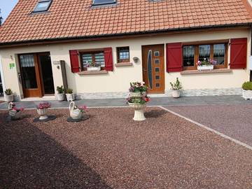 Gîte pour 5 personnes, avec jardin et terrasse à Fiennes (homonymie)