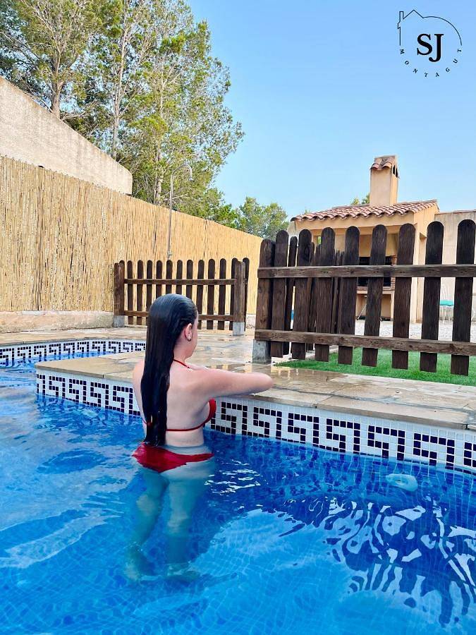 Chalet pour 14 personnes, avec piscine ainsi que jardin et vue à L'Ametlla de Mar - 4