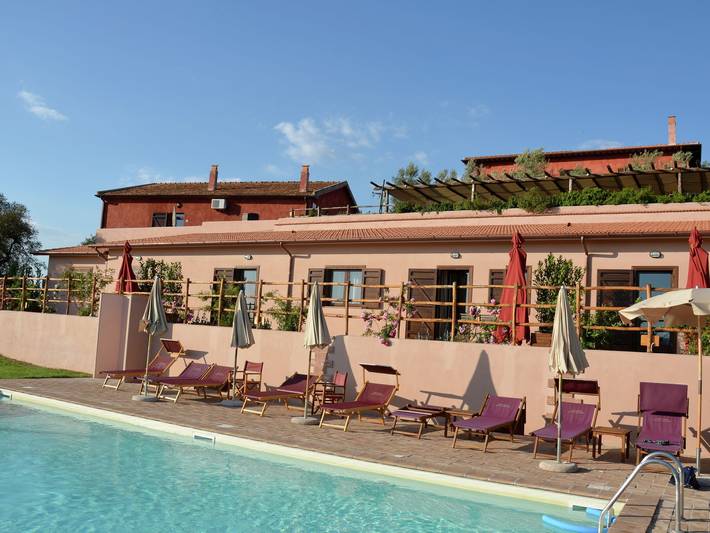 Farmhouse in Montalto near Sandy Beach in Montalto di Castro, Viterbo Province