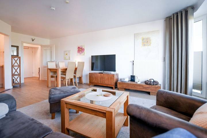Ferienwohnung für 2 Personen, mit Ausblick und Balkon sowie Sauna, mit Haustier in Duhnen - 4