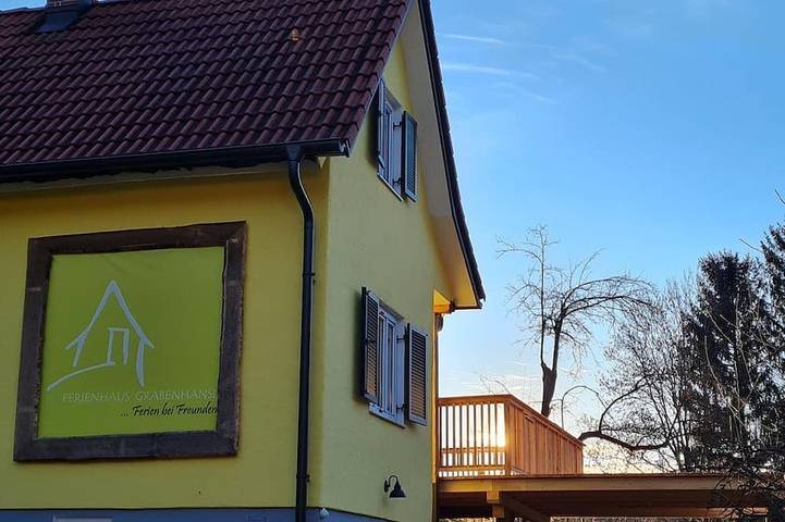 Ferienhaus für 8 Personen, mit Garten