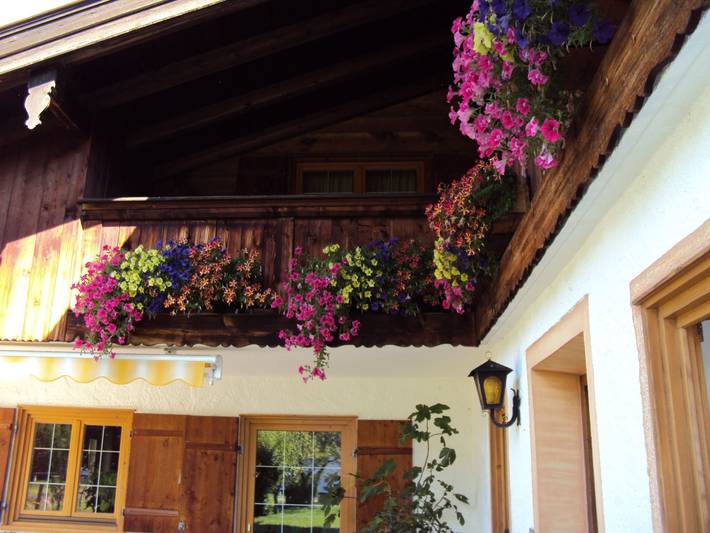 Ferienwohnung für 2 Personen, mit Balkon und Terrasse sowie Garten und Ausblick am Tegernsee - 2