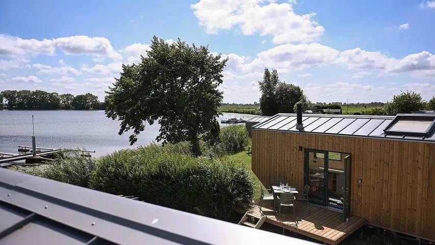 Ferienhaus für 4 Personen, mit Terrasse und Garten sowie Sauna in Süderstapel