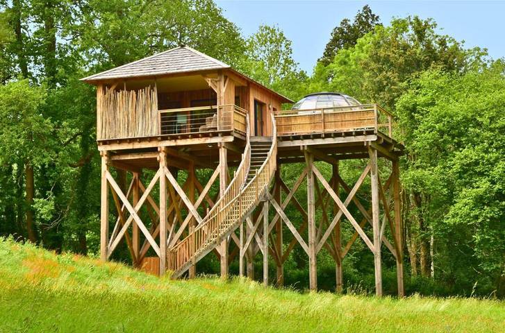 Location de vacances pour 2 personnes, avec piscine et sauna ainsi que vue et jardin à Quistinic - 4