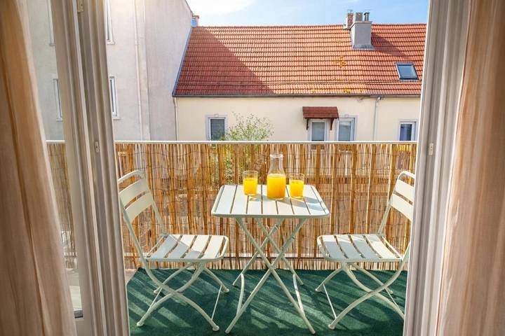 Appartement de vacances pour 4 personnes, avec balcon