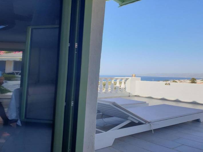 Maison d’hôte pour 3 personnes, avec jardin ainsi que piscine et vue, animaux acceptés à Chersónissos - 3