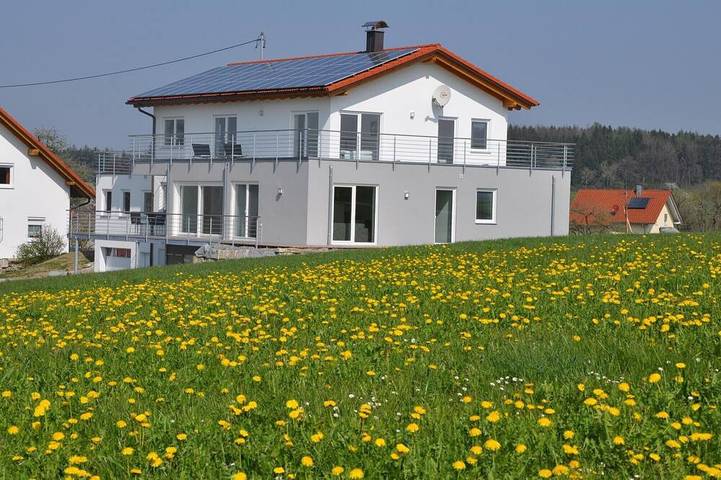 Ferienwohnung für 4 Personen, mit Balkon und Sauna in Bad Waldsee