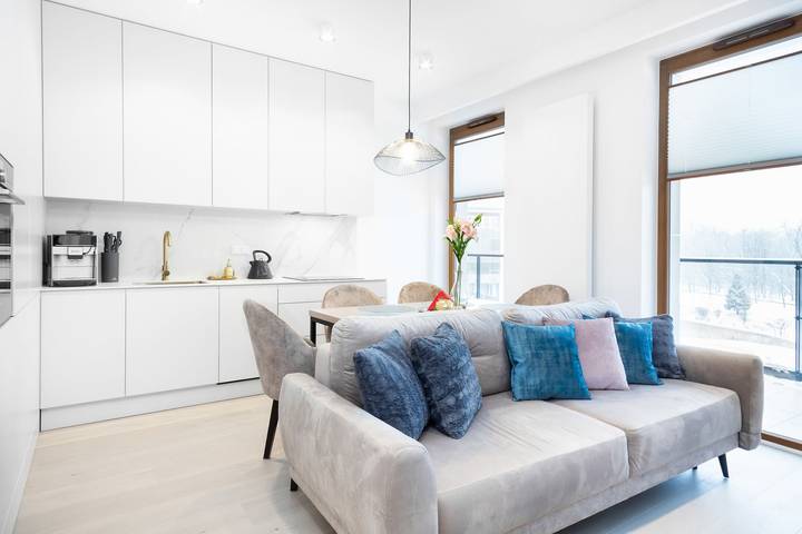 Apartment for 6 people, child-friendly in Warsaw