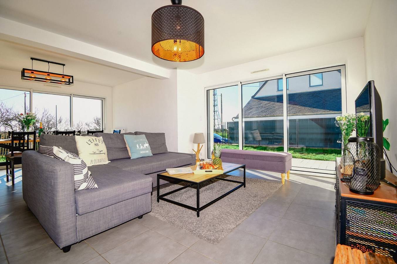 Maison de vacances 3 étoiles à Plouharnel avec terrasse, jardin privatifs et Wi-Fi in Plouharnel, Côte des Mégalithes