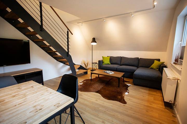 Ferienwohnung für 8 Personen, mit Balkon und Sauna, mit Haustier im Sauerland - 4