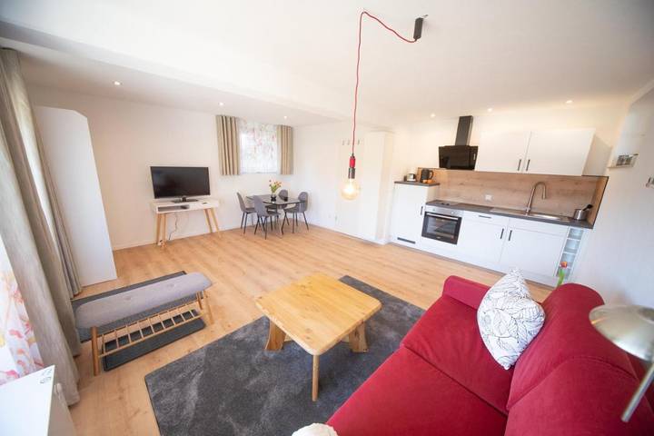 Ferienwohnung für 4 Personen, mit Balkon und Garten sowie Ausblick in Bischofsheim an der Rhön - 4