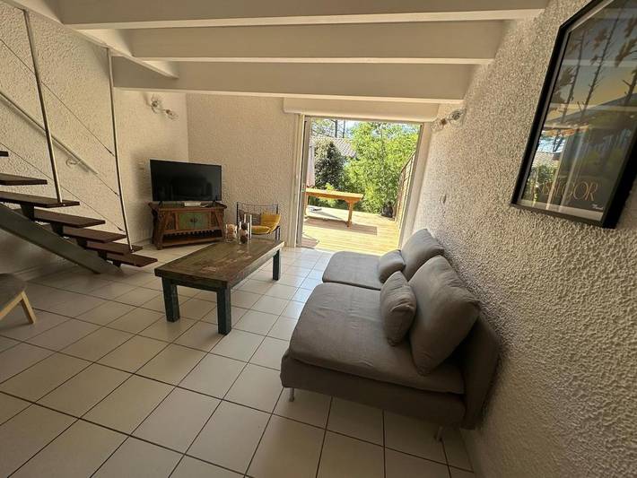 Location de vacances pour 4 personnes, avec terrasse et jardin dans Plage Naturistes - 4
