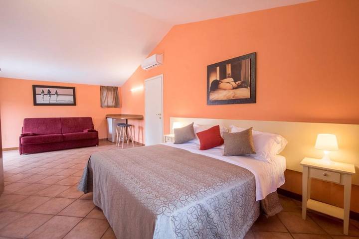 Parc de vacances pour 3 personnes, avec piscine ainsi que jardin et vue, animaux acceptés dans Scarperia - 4