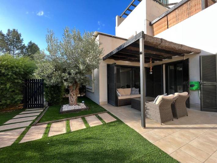 Appartement de vacances pour 6 personnes, avec Terrasse et Jardin ainsi que Piscine et Vue dans Corvera