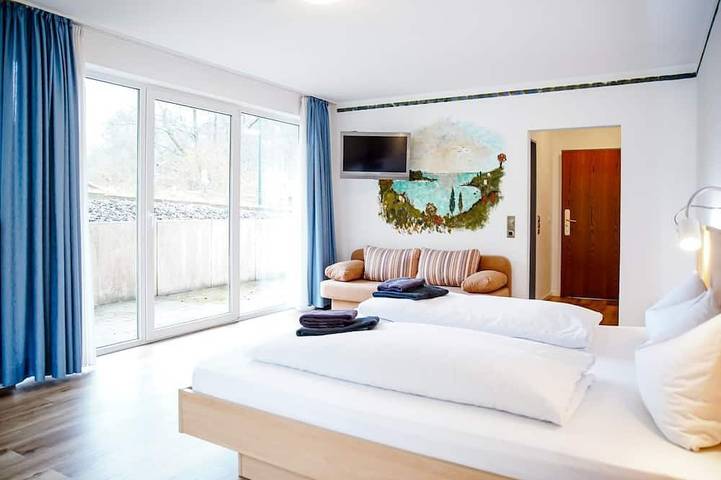 Ferienhaus für 3 Personen, mit Balkon und Sauna, mit Haustier