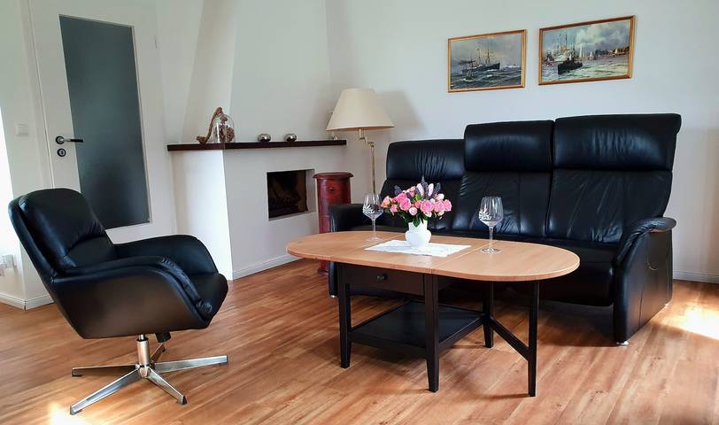 Ferienhaus mit Meerblick für 4 Personen, mit Garten