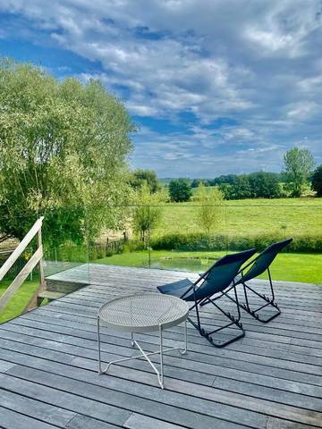 Gîte pour 4 personnes, avec balcon et vue à Frasnes-lez-Anvaing