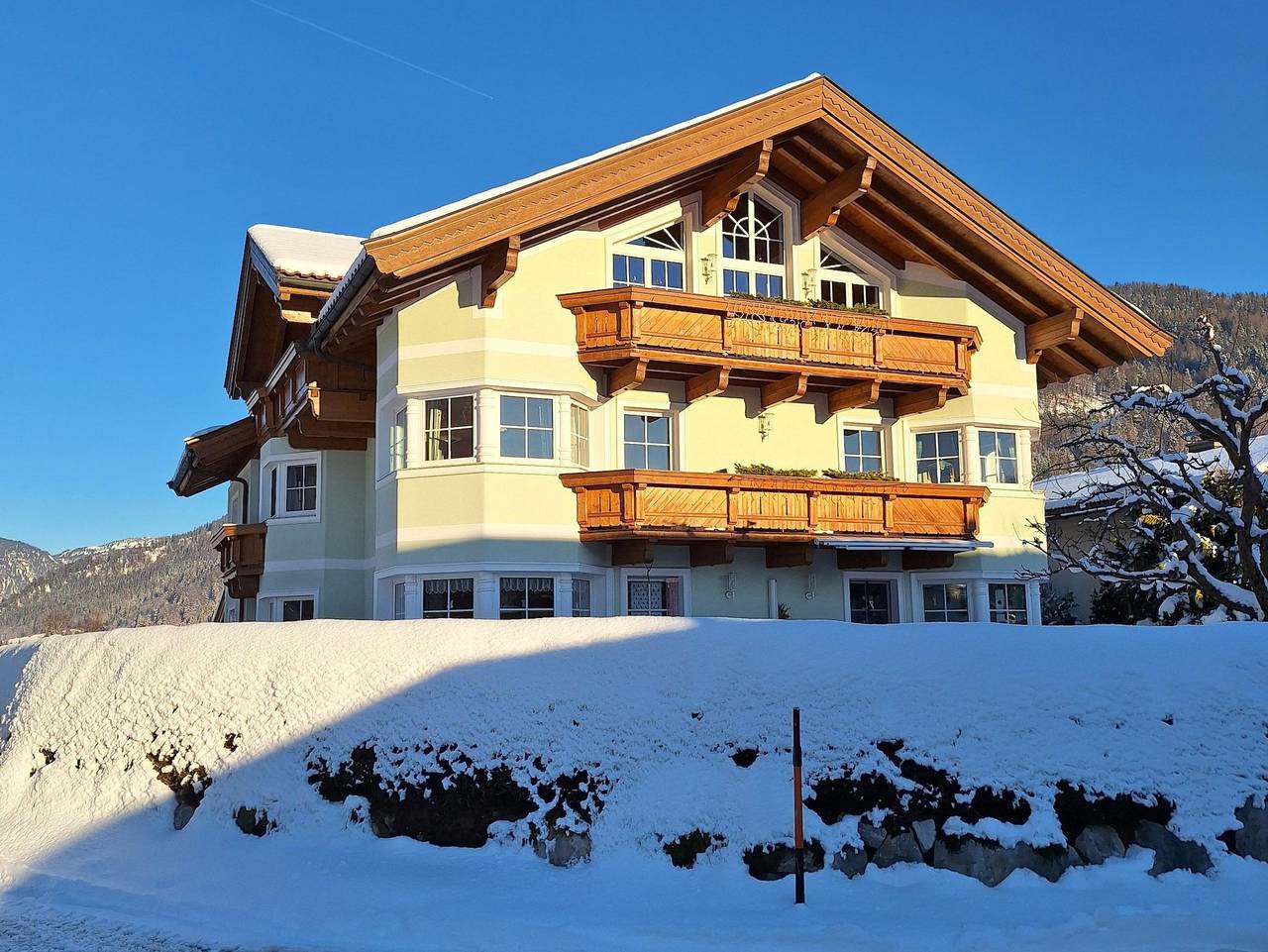 Ganze Ferienwohnung, Fewo Bachler - Appartement/Fewo, Bad, Wc, Erdgeschoß/Parterre in Loferer und Leoganger Steinberge, Kirchdorf in Tirol