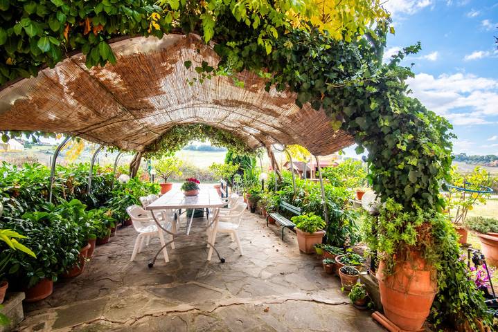 Farmhouse 'Tramonto' with Private Terrace, Wi-Fi and Air Conditioning in Monteriggioni, Chianti