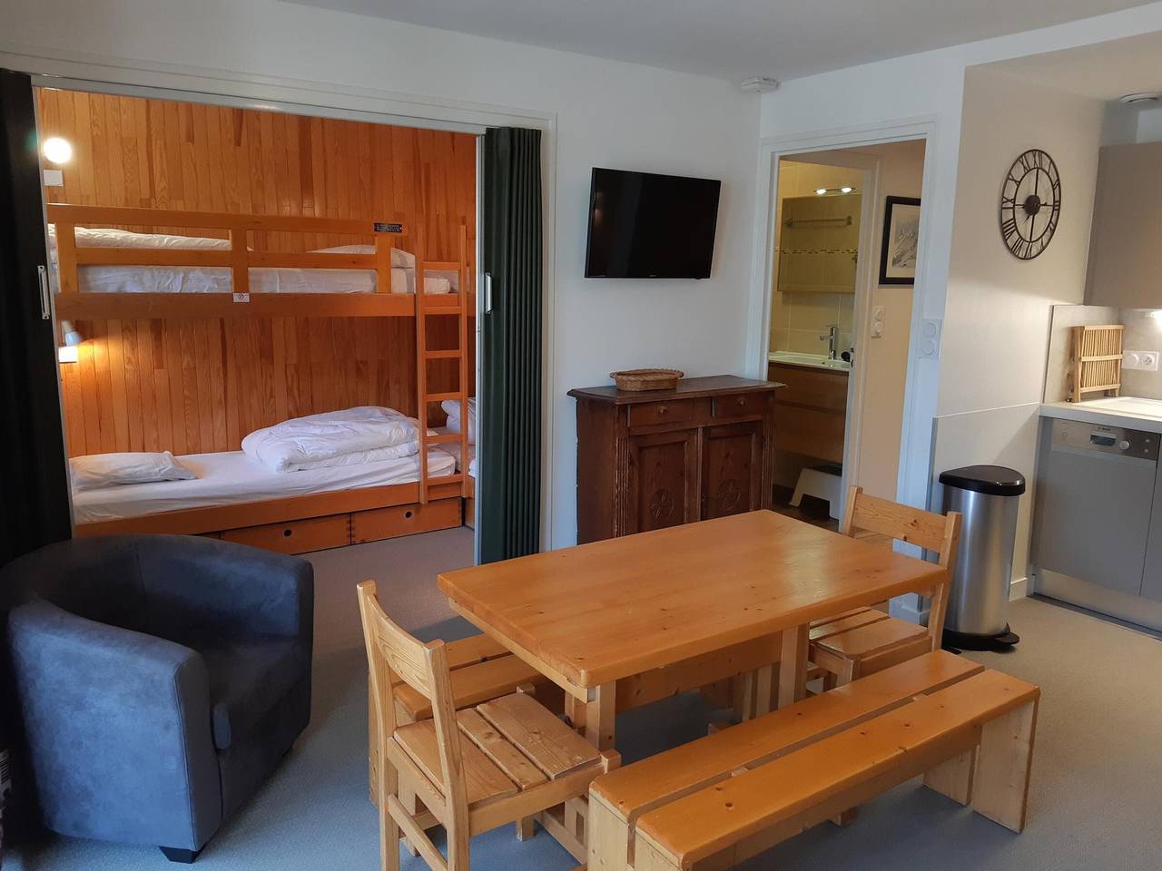Apartamento entero, En el corazón de Courchevel 1550, Apartamento de 2 habitaciones para 5 personas in Saint-Bon-Tarentaise, Les Trois Vallées