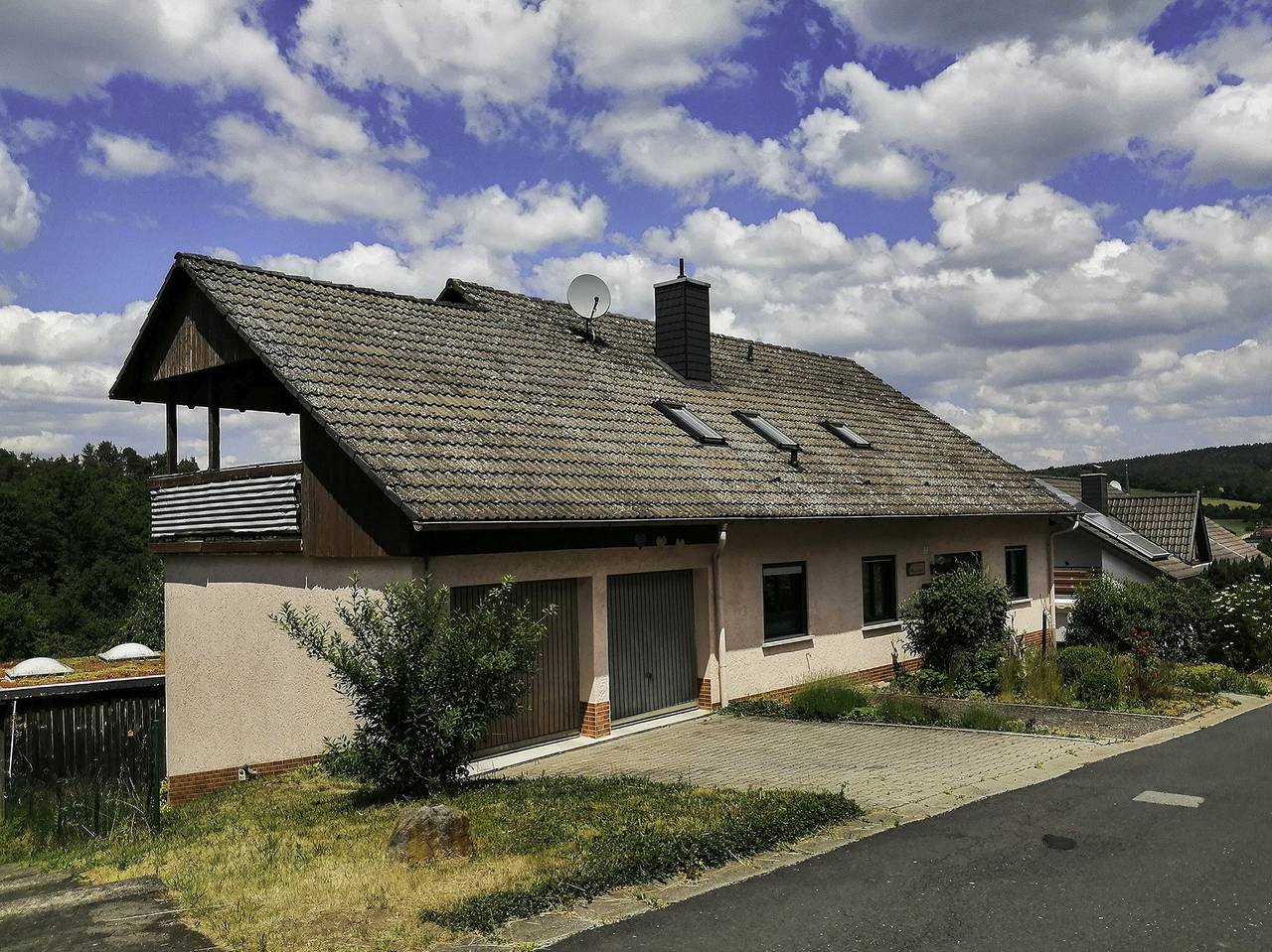 Ferienwohnung Rhönnest - Ferienwohnung mit überdachter Terrasse in Schönau a.d.Brend, Rhön-Bayern