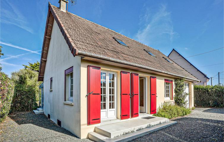 Location de vacances pour 4 personnes, avec Terrasse à Anneville-sur-Mer