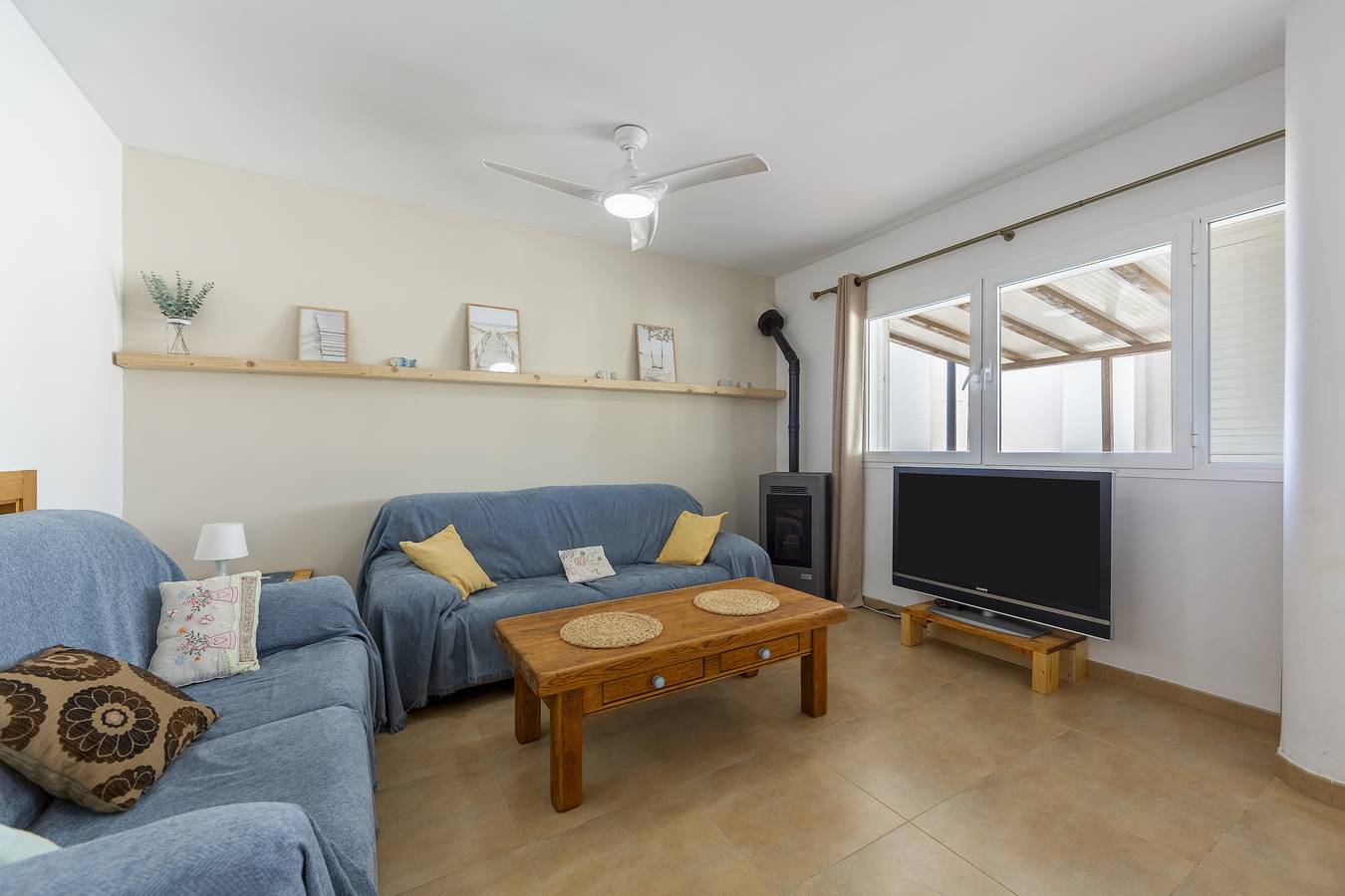 Casa de vacaciones 'Rous' con vistas al mar, piscina privada y Wi-Fi in Presillas Bajas, Níjar