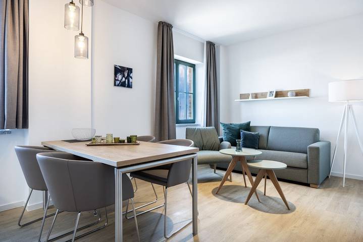 Ferienwohnung für 4 Personen, mit Sauna und Balkon, mit Haustier in Wismar
