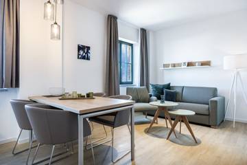 Ferienwohnung für 4 Personen, mit Balkon und Sauna, mit Haustier in Wismarer Bucht