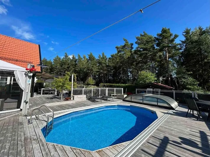Ferienwohnung für 2 Personen, mit Ausblick und Garten sowie Pool, kinderfreundlich - 1