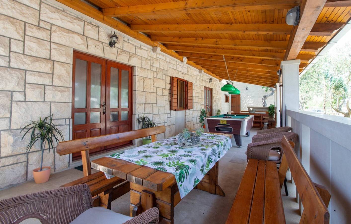 Villa pour 12 personnes avec balcon/terrasse in Škrip, Brac