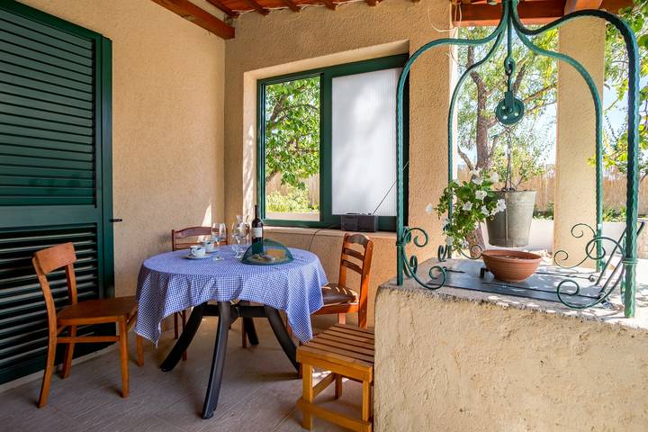 Ferienhaus für 6 Personen, mit Pool und Balkon/Terrasse, mit Haustier