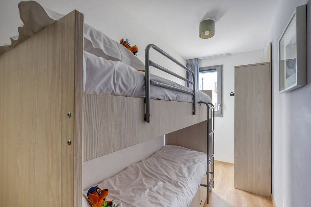 Apartment for 4 people with sea view and balcony at the back side in Bray-Dunes, Costa de las Dunas de Flandes