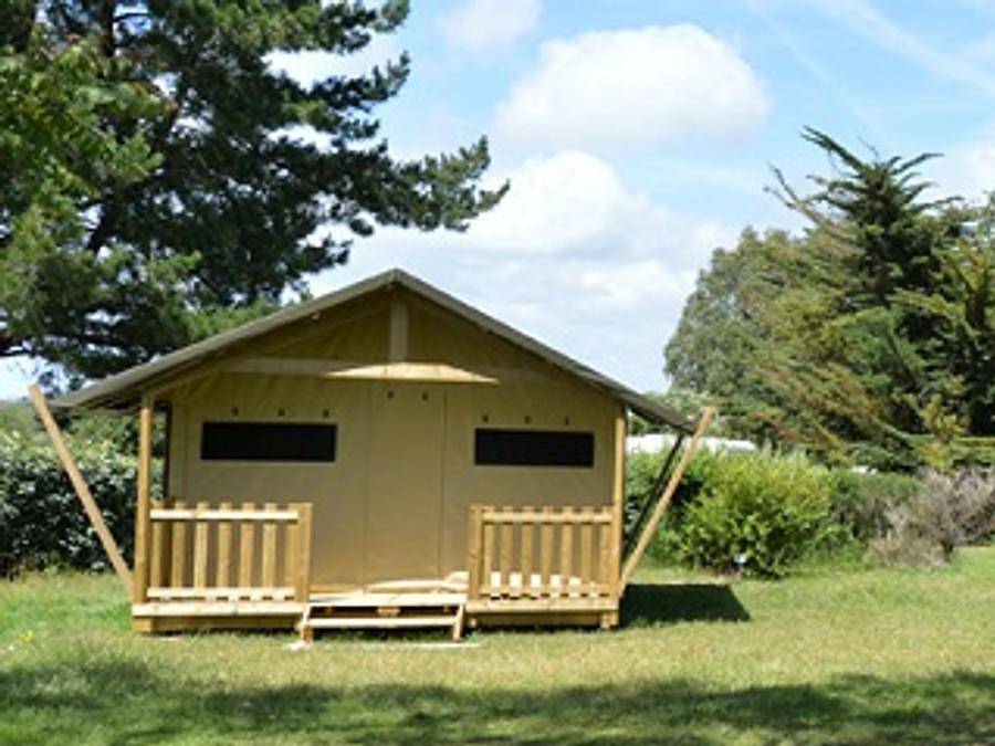 Camping Le Tindio - Glampingtent 4 personen in Arzon, Côte des Mégalithes