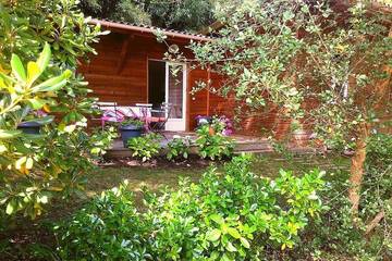 Gîte pour 4 personnes, avec terrasse et jardin à Saubion