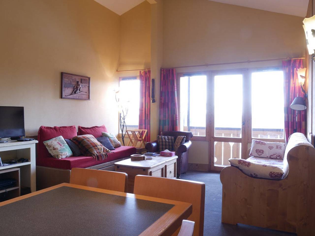 Apartamento entero, Apartamento de 4 piezas con balcón, La Plagne in La Plagne, Bellentre