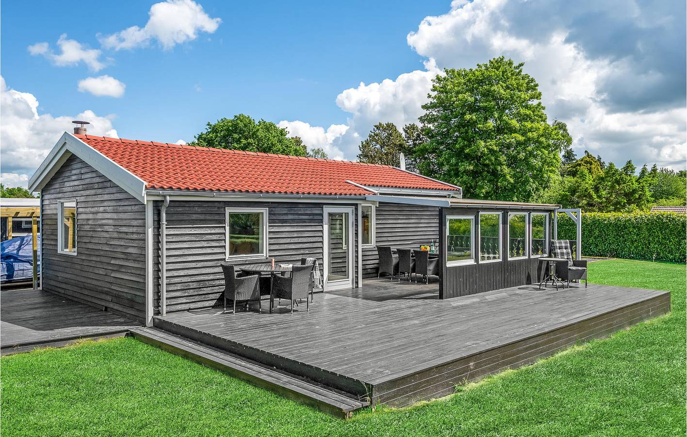 Vacation house for 2 people with yard in Ølsted, Hovedstaden