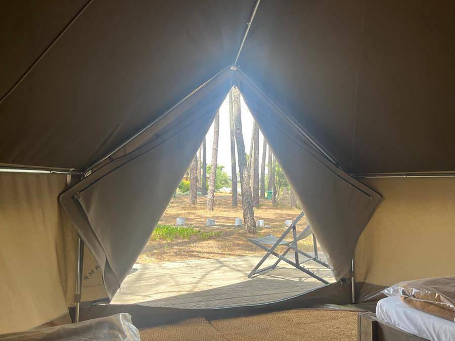 Por el Parque De Campismo São Miguel - Zelt 2 personen - Bell Tent in Odeceixe, Costa Alentejana