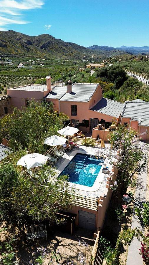 Chambre d’hôte pour 2 personnes, avec Terrasse et Jardin ainsi que Piscine et Vue à Cantoria