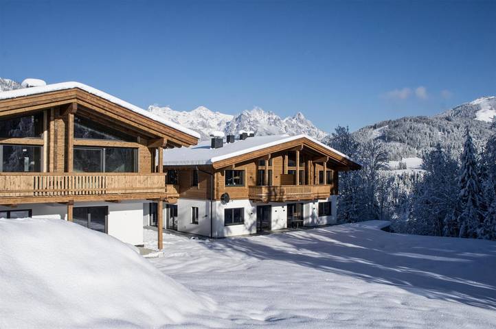 Hütte für 6 Personen, mit Terrasse und Garten in Fieberbrunn