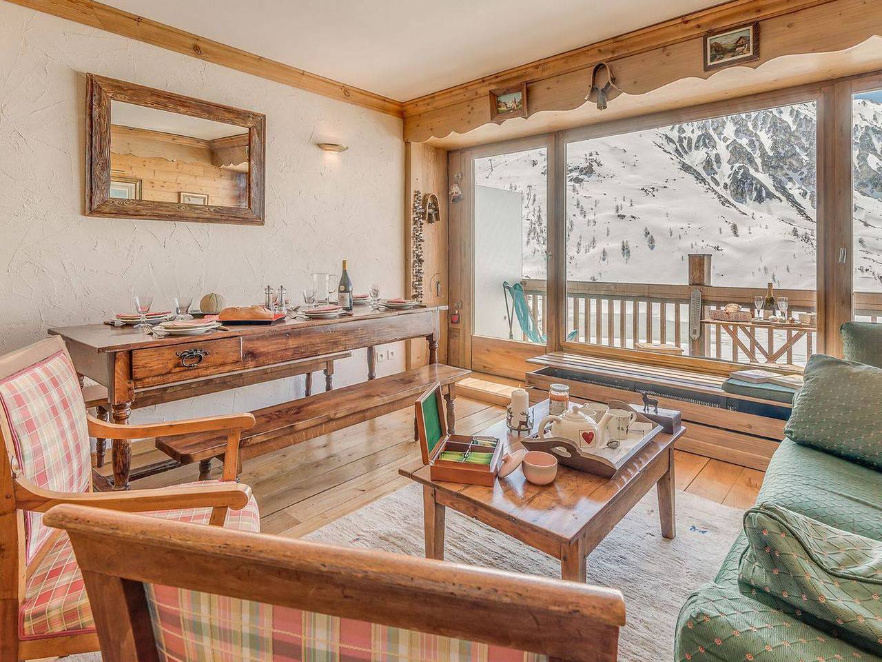 Appartamento intero, 3* Apartment cozy, comfortable, 7 pers, lake view in Tignes, Parco Nazionale della Vanoise