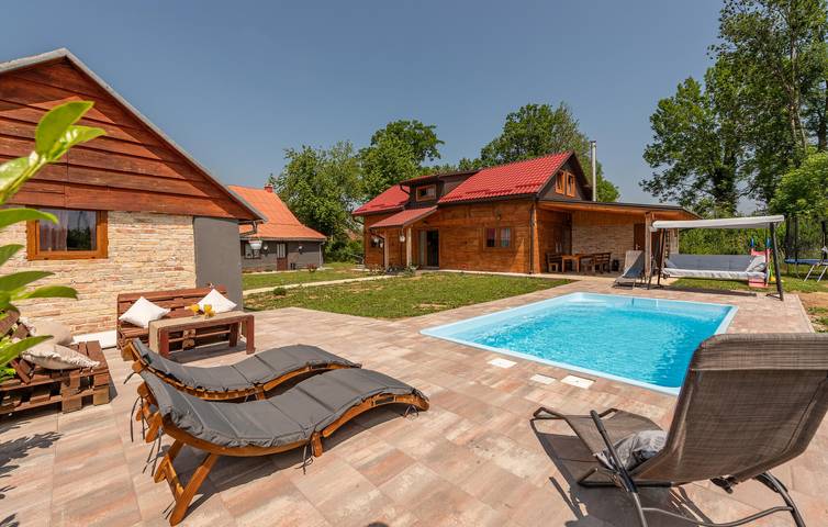 Casa de vacaciones para 8 personas, con terraza además de jardín y piscina, Se admiten mascotas - 1