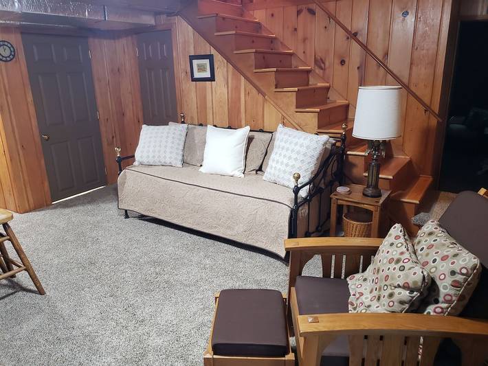 Log cabin for 8 people, with terrace, with pets in Lake Wallenpaupack